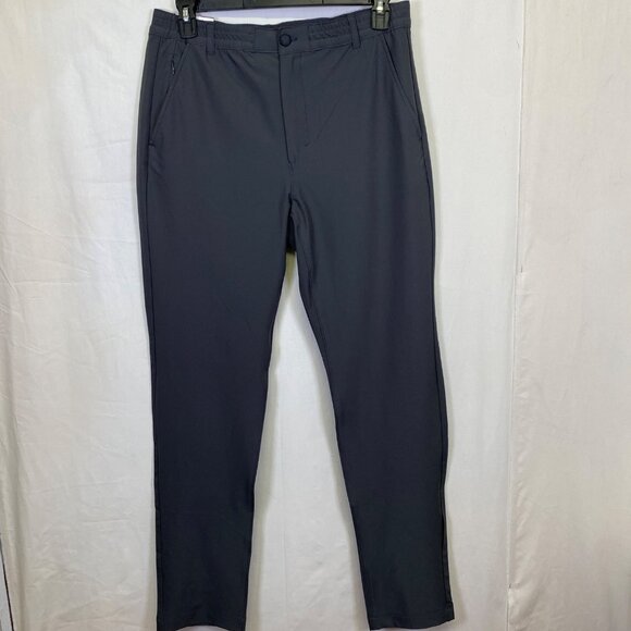 Marc New York Men’s Commuter Pant Slim Fit 4 Way Stretch Fabric Gray Size 34 - Picture 1 of 13